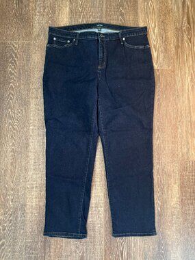 Lauren Ralph Lauren Premier Straight Curvy Jeans – Size 22W